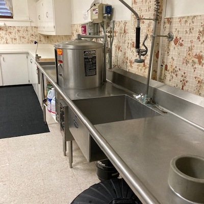 Minneapolis church kitchen sink 2023 $2400