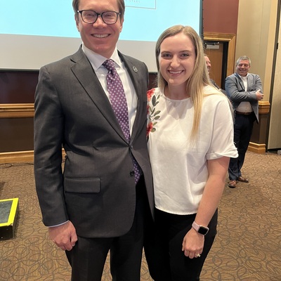 Katie and Lt. Governor