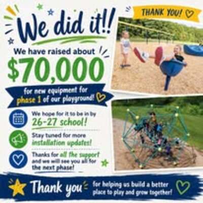 new playground fundraising