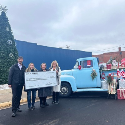 KS Tourism Giant Check